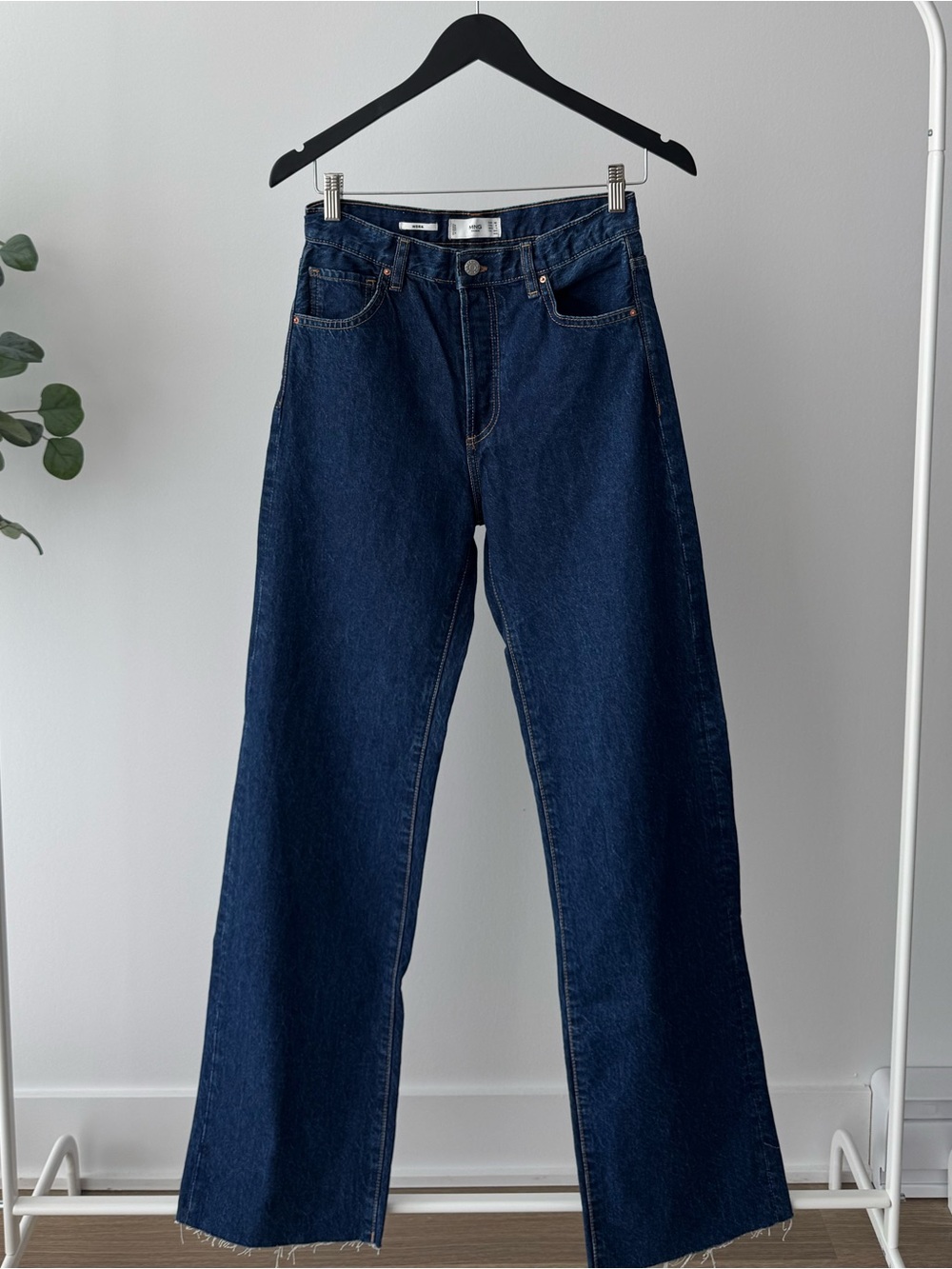 Mango Dark Blue Women's Jeans